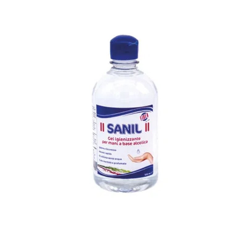 Gel igienizzante mani a base alcolica PH neutro Sanil 500 ml