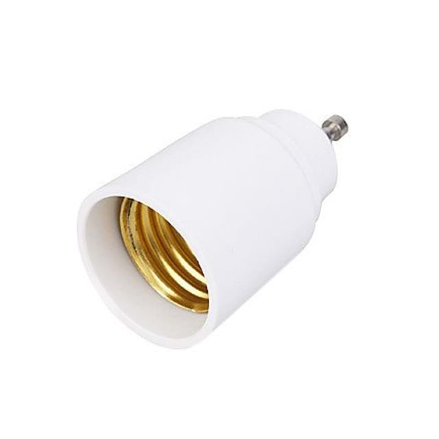 Adattatore riduttore convertitore portalampada lampadine GU10 a E27 Life 39.PA1027