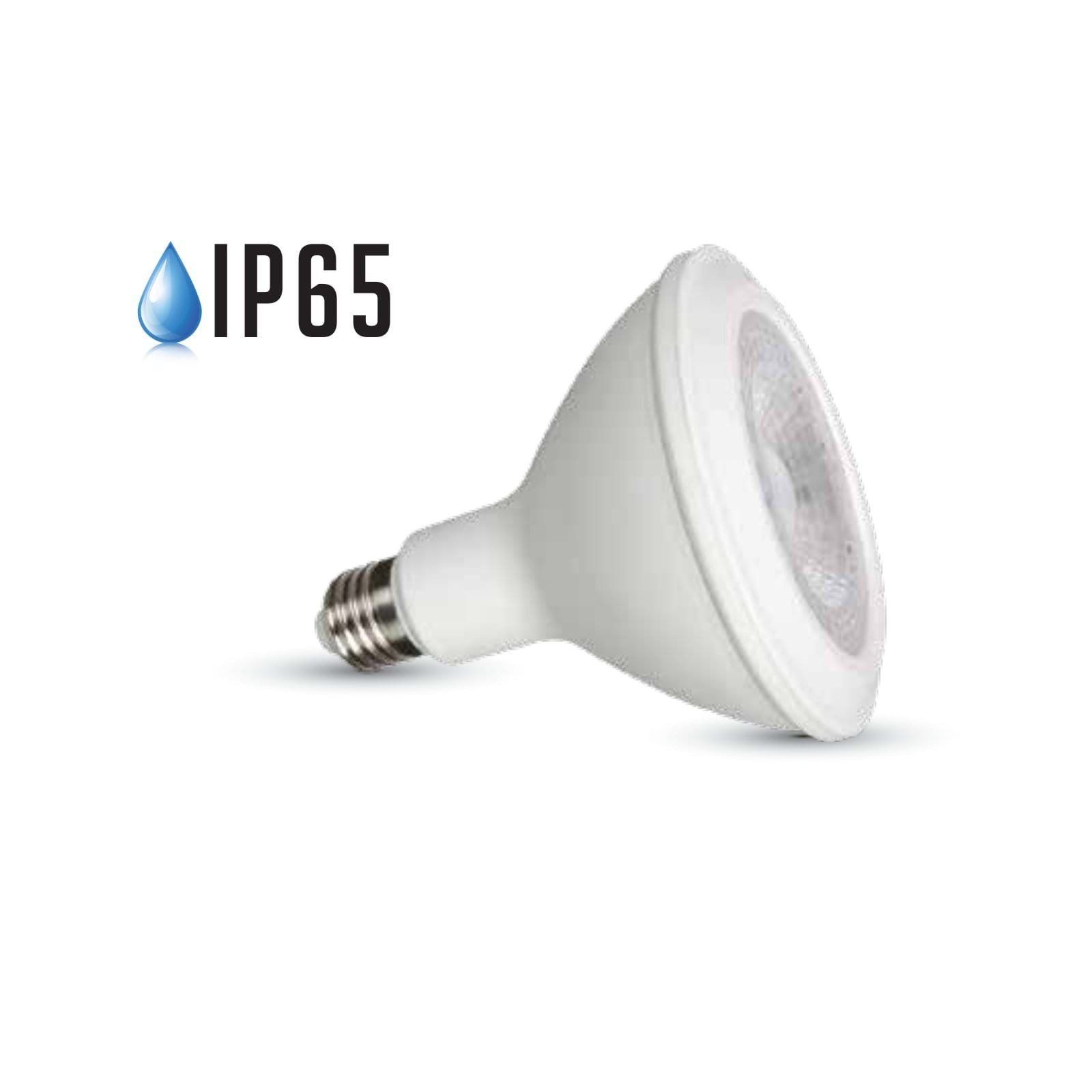 LAMPADINE LED E27 15W IP65 PAR38 FARETTI LED PER ESTERNO LUCE