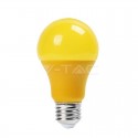 LAMPADINE LED E27 9W SMD A60 BULBO LUCE GIALLA V TAC VT-2000Y 7342
