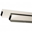 Profilo a parete di compensazione per box doccia prolunga maggiorato da 15 a 50 mm in alluminio