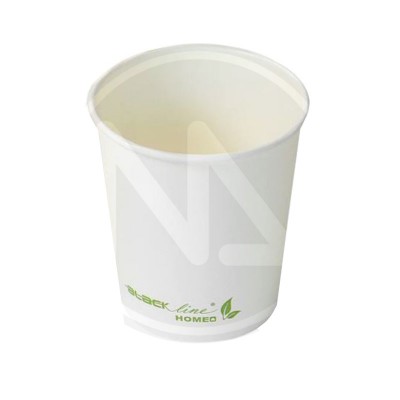 Bicchieri di carta biodegradabili compostaibili piccoli 210 ml 90 Pz
