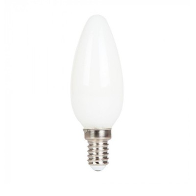 Lampadine led E14 4W vetro filamento bianca candela V Tac VT-1924 71011 71031