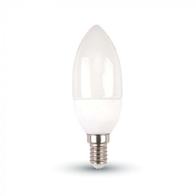 LAMPADINE LED E14 5,5W CANDELA SAMSUNG CHIP LUCE FREDDA 6400K V TAC VT-226 173