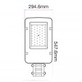 Armatura stradale led 100W lampada lampione esterno Samsung chip IP65 V TAC PRO VT-100ST 529 530