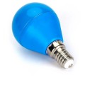 Lampadine led E14 G45 4W miniglobo colorate blu Aigostar