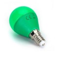 Lampadine led E14 G45 4W miniglobo colorate verde Aigostar