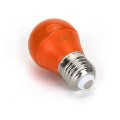 Lampadine led E27 G45 4W miniglobo colorate arancione Aigostar
