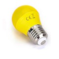 Lampadine led E27 G45 4W miniglobo colorate giallo Aigostar