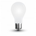 Lampadine led vetro bianco filamento E27 4W A60 V Tac VT-1939 4489 4490 4491