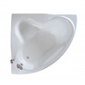 Vasca da bagno angolare 146X146 semicircolare acrilico con pannello frontale Venere
